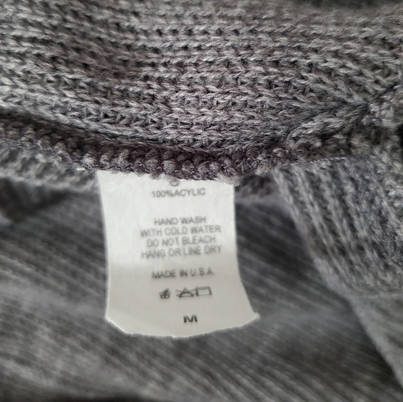 Cardigan - Gray - Picture 5 of 5